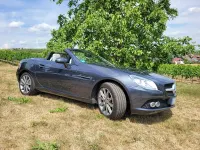 Gebraucht Mercedes SLK200 184 PS (135 kW) 2012 Grau Cabrio