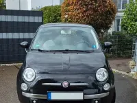 Gebraucht Fiat 500 Lounge 69 PS (50 kW) 2012 Schwarz Kleinwagen