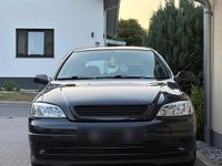 Gebraucht Opel Astra 101 PS (74 kW) 2001 Schwarz Limousine