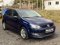 Gebraucht VW Polo Match 90 PS (66 kW) 2013 Blau Kleinwagen