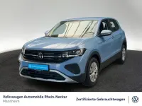 Gebraucht VW T-Cross Basis 95 PS (69 kW) 2025 Clear blue metallic SUV