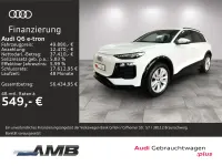 Gebraucht Audi Q6 e-tron Sport 185 kW (252 PS) 2025 Gletscherweiß metallic SUV
