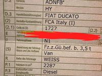 Gebraucht Fiat Ducato 2019 Weiß Van