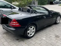 Second-hand Mercedes SLK200 163 CP (119 kW) 2001 Negru Cabrio