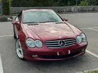 Gebraucht Mercedes SL500 2002 Rot Cabrio