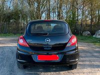 Gebraucht Opel Corsa 60 PS (44 kW) 2010 Schwarz Kleinwagen