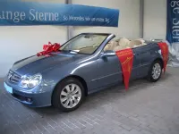 Gebraucht Mercedes CLK280 Elegance 231 PS (169 kW) 2008 Blau Cabrio