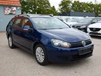 Gebraucht VW Golf VI Trendline 105 PS (77 kW) 2011 Blau Kleinwagen