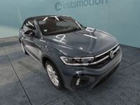 Gebraucht VW T-Roc Cabriolet R-line 150 PS (110 kW) 2024 Blau Cabrio