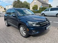 Gebraucht VW Tiguan 2012 Blau SUV