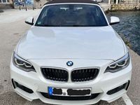 gebraucht BMW 220 d Cabrio M Sport Automatic +Leder+Xenon+Navi