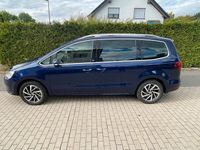 Gebraucht VW Sharan Sound 150 PS (110 kW) 2017 Blau Van / Kleinbus