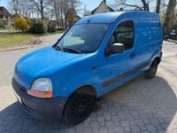 Gebraucht Renault Kangoo 65 PS (47 kW) 2002 Blau Van / Kleinbus