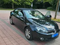 Gebraucht VW Golf 105 PS (77 kW) 2011 Schwarz Cabrio