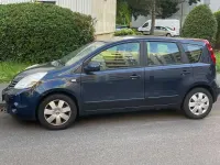 Gebraucht Nissan Note Acenta 88 PS (64 kW) 2009 Blau Kleinwagen