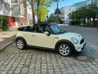 Gebraucht Mini Cooper SD Cabriolet 143 PS (105 kW) 2014 Weiß Cabrio
