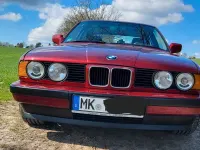 Gebraucht BMW 520 150 PS (110 kW) 1991 Rot Limousine