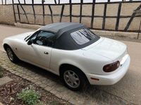 Second-hand Mazda MX5 116 CP (85 kW) 1991 Alb Cabrio