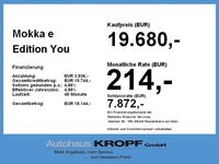 Gebraucht Opel Mokka-e Edition 100 kW (136 PS) 2023 Weiss SUV