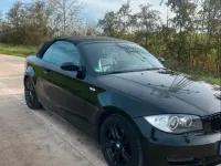 Gebraucht BMW 118 Cabriolet 145 PS (106 kW) 2008 Schwarz Cabrio