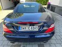 Gebraucht Mercedes SLK200 AMG Edition 1 184 PS (135 kW) 2011 Blau Cabrio