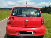 Gebraucht VW Fox 2009 Rot Kleinwagen