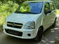 Gebraucht Opel Agila 60 PS (44 kW) 2005 Weiß Van / Kleinbus
