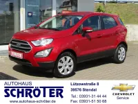 Gebraucht Ford Ecosport Cool & Connect 101 PS (74 kW) 2021 Rot SUV