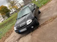 Gebraucht Renault Clio II 58 PS (42 kW) 2000 Schwarz Kleinwagen