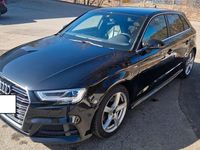 Gebraucht Audi A3 Sport 150 PS (110 kW) 2018 Schwarz Limousine