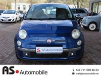 Gebraucht Fiat 500 69 PS (50 kW) 2009 Blu elettrico/magnetico/americ Cabrio