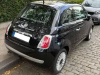 Gebraucht Fiat 500 Lounge 69 PS (50 kW) 2012 Schwarz Limousine