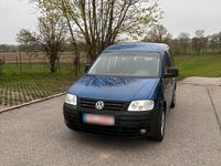 Usata VW Caddy 105 CV (77 kW) 2005 Blu Monovolume