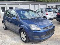 Gebraucht Ford Fiesta 80 PS (58 kW) 2008 Blau Kleinwagen