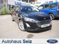 Gebraucht Ford Focus Titanium 125 PS (91 kW) 2021 Schwarz / obsidianschwarz (metallic) Kombi