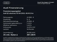 Gebraucht Audi Q2 Ambiente 150 PS (110 kW) 2022 Gletscherweiß metallic SUV