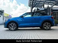 Gebraucht VW T-Roc Cabriolet R-line 190 PS (139 kW) 2020 Blau Cabrio