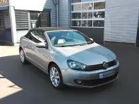 Gebraucht VW Golf Cabriolet Basis 160 PS (117 kW) 2012 Silber Cabrio