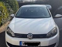 Gebraucht VW Golf VI Trendline 80 PS (58 kW) 2009 Weiß Kleinwagen
