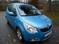 Gebraucht Opel Agila Edition 68 PS (50 kW) 2009 Blau Kleinwagen