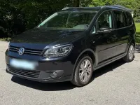 Gebraucht VW Touran Life 140 PS (102 kW) 2014 Schwarz Van / Kleinbus