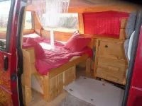 Gebraucht VW Caravelle 116 PS (85 kW) 1998 Rot Van / Kleinbus