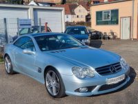 Gebraucht Mercedes SL500 AMG 306 PS (225 kW) 2003 Silber Cabrio