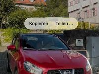 Gebraucht Nissan Qashqai Acenta 150 PS (110 kW) 2010 Rot SUV