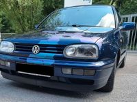 Brugt VW Golf Cabriolet 90 HK (66 kW) 1997 Blå Cabriolet