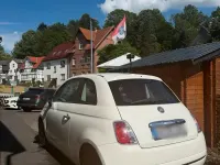 Gebraucht Fiat 500 69 PS (50 kW) 2009 Weiß Cabrio