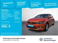 Gebraucht VW Polo Highline 95 PS (69 kW) 2021 Orange Kleinwagen
