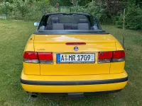 Gebraucht Saab 9-3 185 PS (136 kW) 1998 Gelb Cabrio