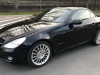 Gebraucht Mercedes SLK200 184 PS (135 kW) 2009 Schwarz Cabrio