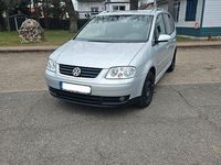 Gebraucht VW Touran Highline 116 PS (85 kW) 2004 Silber Van / Kleinbus